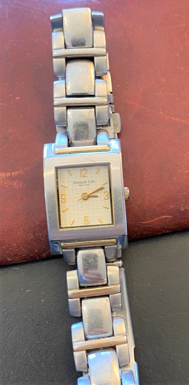 Women's 20mm Two Kenneth Cole NY Watch, Patterned Background